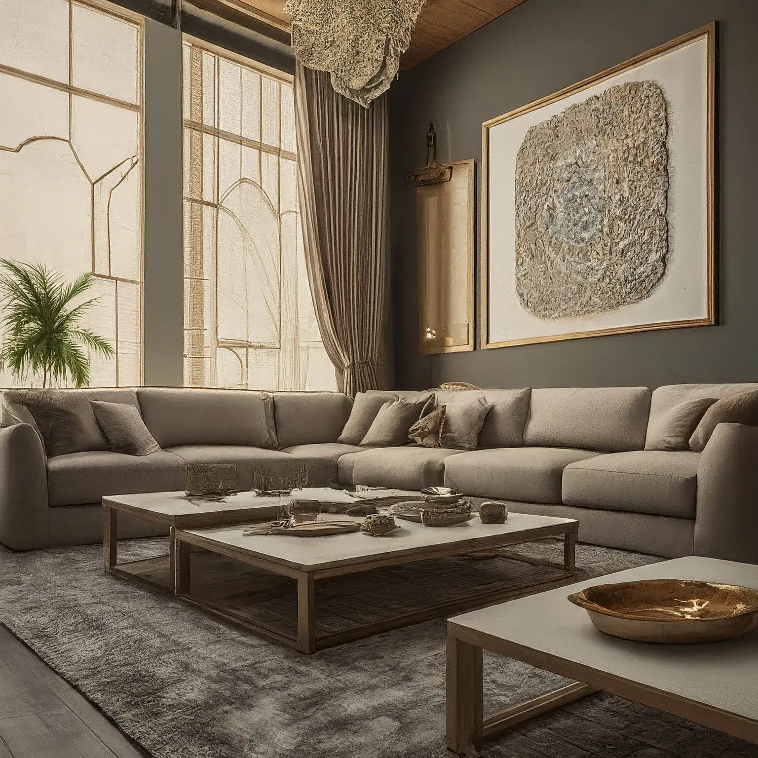 Make the Saudi living room decor a distinguished place 4	